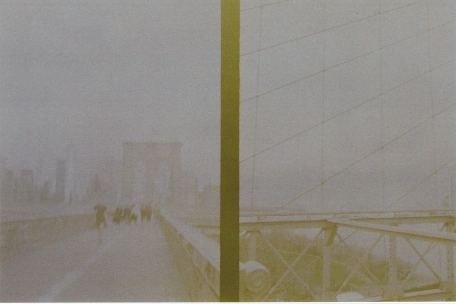 soft photograph of brooklyn bridge details